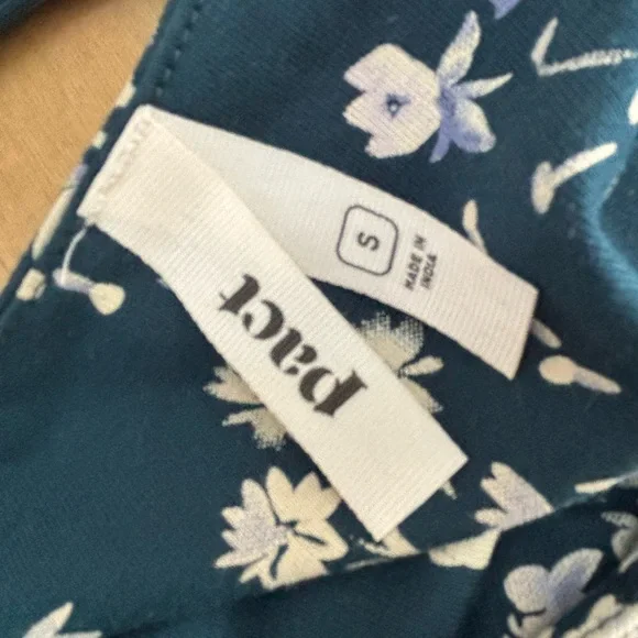 Pact green Floral Long Sleeve Dress - Picture 2 of 2